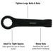 Teng Tools Ring End Slogging Wrench Metric 80mm Teng Tools - Town Tools 