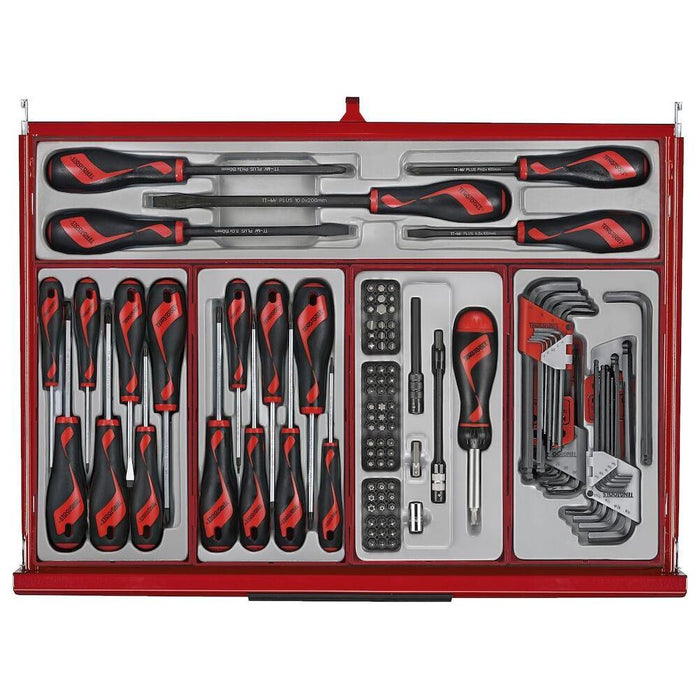 Teng Tools 26" PRO35™ roller cabinet tool kit 628 pieces red Town Tools - Town Tools
