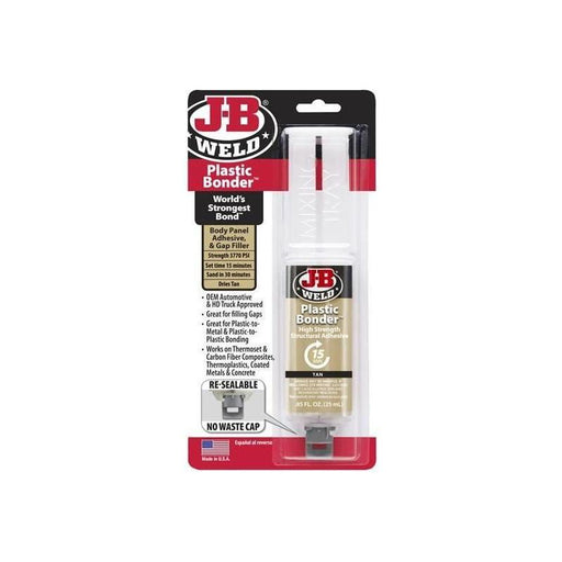 J-B Weld PlasticBonder™ Syringe Tan 25ml J-B Weld - Town Tools