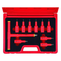 Laser Insulated Star Bit Set 1/2"D 10pc 8560