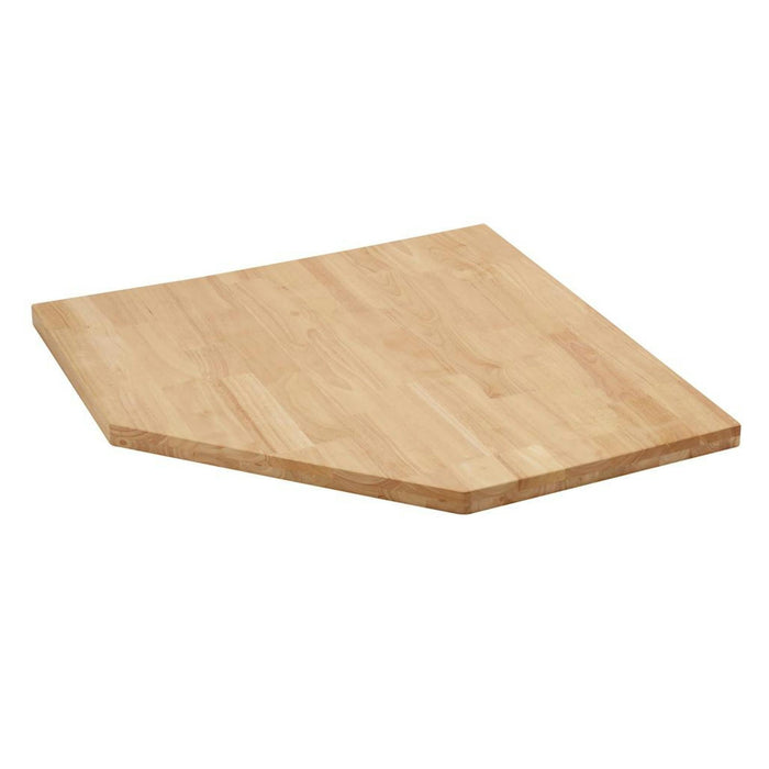 Draper BUNKER Modular Hardwood Worktop for Corner Cabinet, 865mm 33210