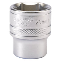 Draper 6 Point Metric Socket, 1/2" Sq. Dr., 23mm 16614
