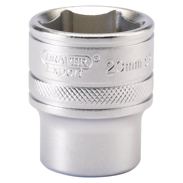 Draper 6 Point Metric Socket, 1/2" Sq. Dr., 23mm 16614 Draper - Town Tools 