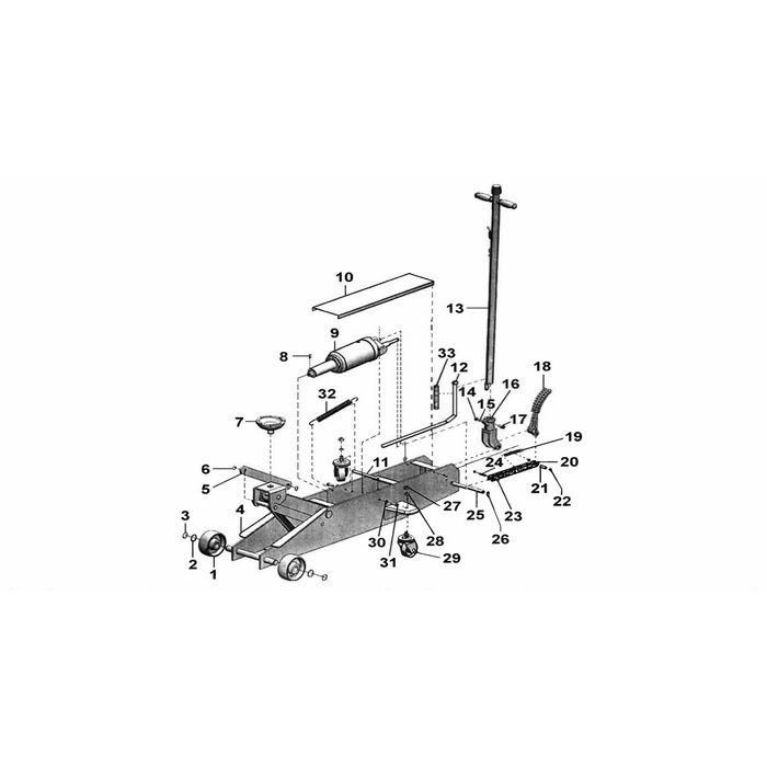 Sealey Oil Cylinder Assembly