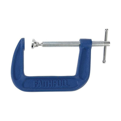 Faithfull Medium-Duty G-Clamp 75mm (3in) Faithfull - Town Tools