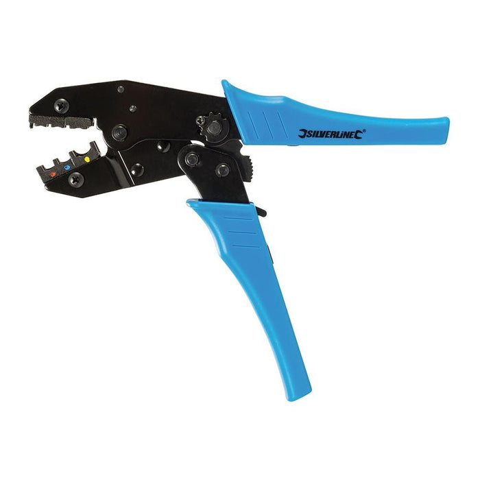 Silverline Ratchet Crimping Tool 220mm Silverline - Town Tools 