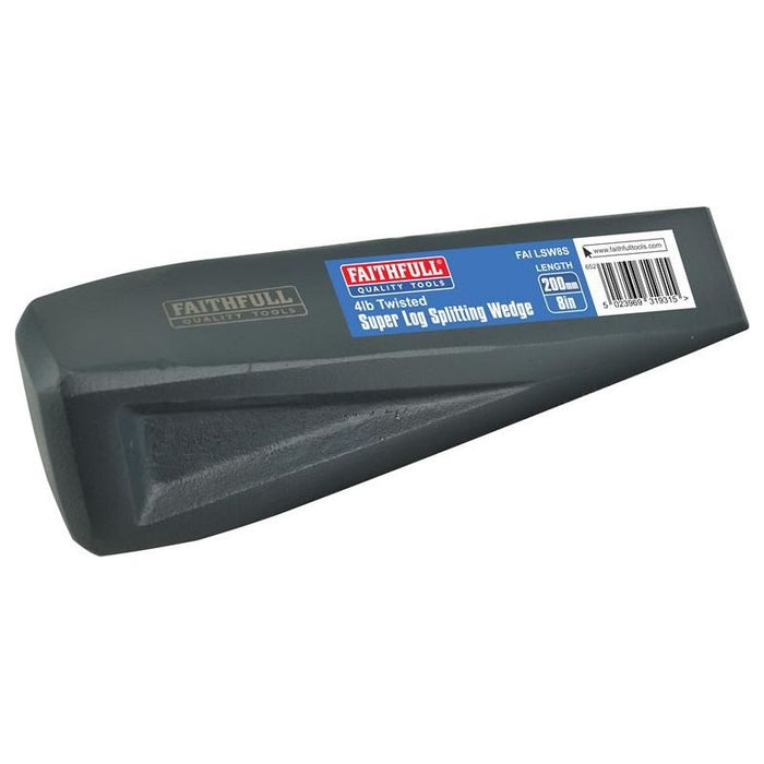 Faithfull Super Log Splitting Wedge 200mm (8in) Faithfull - Town Tools