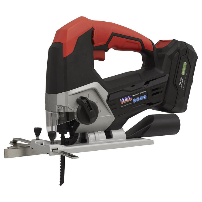 Sealey Cordless Jigsaw 20V SV20 Series Body Only CP20VJS Sealey - Town Tools 