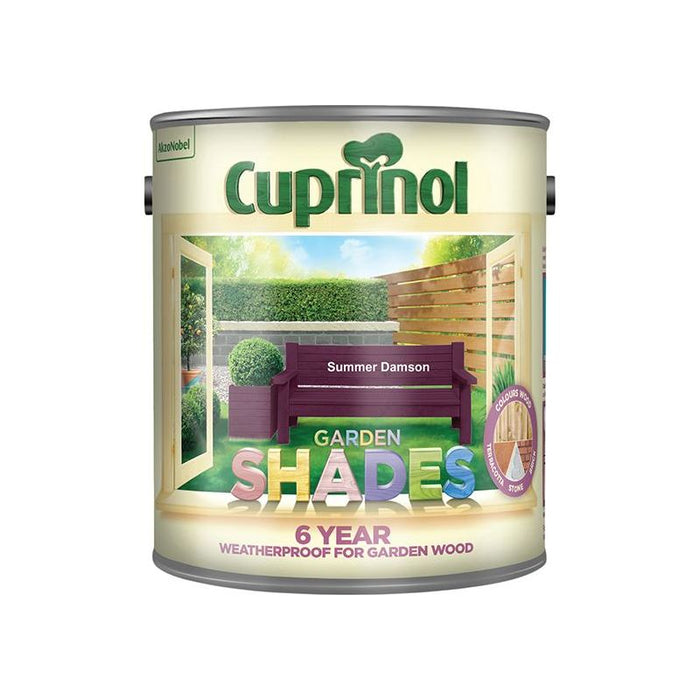 Cuprinol Garden Shades Summer Damson 2.5 litre Cuprinol - Town Tools