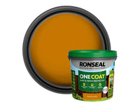 Ronseal One Coat Shed & Fence Protection Harvest Gold 5 litre