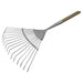 Faithfull Prestige Stainless Steel Lawn Rake Ash Handle Faithfull - Town Tools