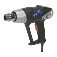Sealey Deluxe Hot Air Gun Kit with LED Display 2000W 80-600C HS104K