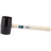 Draper Hardwood Shaft Rubber Mallet, 800g/32oz 78615