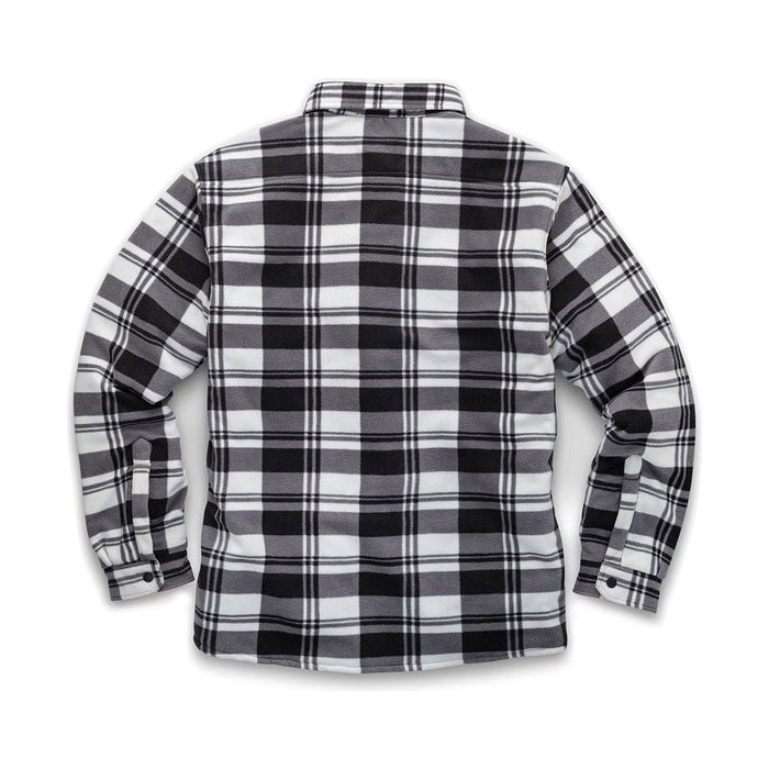 Scruffs Worker Padded Checked Shirt Black/White S Scruffs - Town Tools 