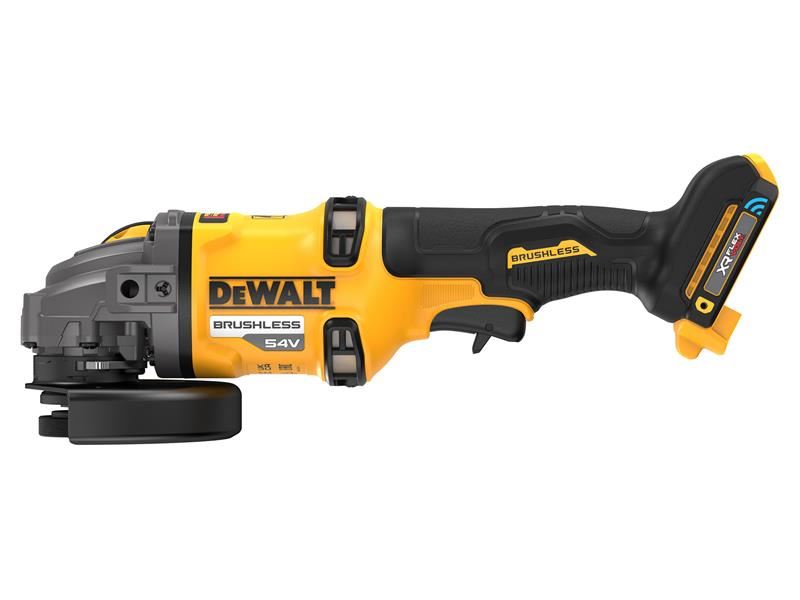 DeWALT Power Tools DCG418SHDN XR FlexVolt Detect Angle Grinder 125mm 54V Bare Unit DeWALT Power Tools - Town Tools