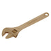 Sealey Adjustable Wrench 250mm Non-Sparking NS067 Sealey - Town Tools 