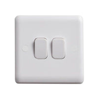 Deta Vimark Light Switch 2-Gang 2-Way