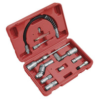 Sealey Grease Gun Adaptor Kit 12pc AK4482