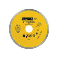 Dewalt Power Tools DT3714 Diamond Tile Blade 110 x 20mm