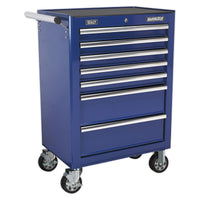 Sealey Rollcab 7 Drawer with Ball-Bearing Slides Blue AP26479TC