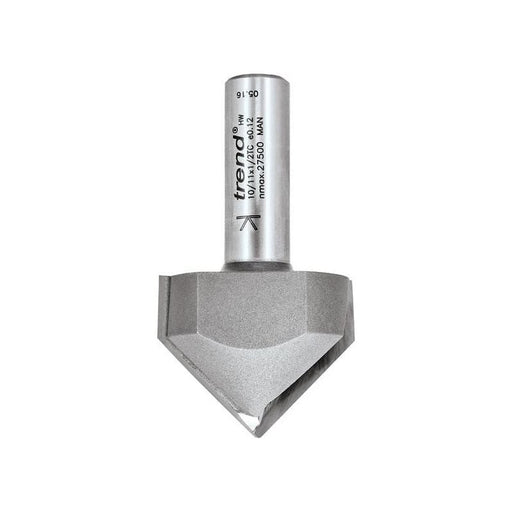 Trend 10/11 x 1/2 TCT V-Groove Chamfer 45° 19.0 x 38mm Trend - Town Tools