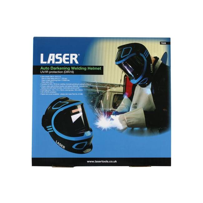 Laser Auto Darkening Welding Helmet 7926