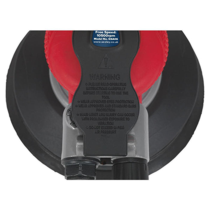 Sealey Air Palm Random Orbital Sander150mm Dust-Free Self-Contained GSA06 Sealey - Town Tools 