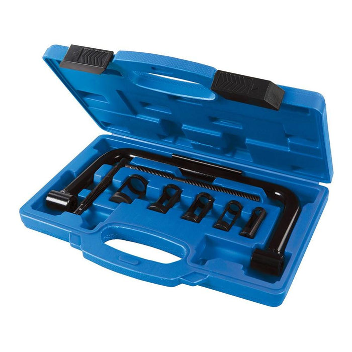 Silverline Valve Spring Compressor Tool Set 10pce 16 - 30mm Silverline - Town Tools 