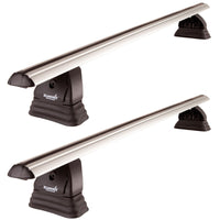 Summit Premium Roof Tent Compatible Aluminium Multi-Fit Roof Bar System SURT-099 1.15m Fix Point