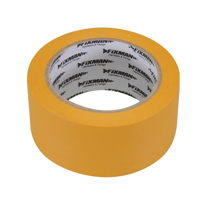 Fixman Builders Tape 50mm x 33m Yellow Fixman - Town Tools 