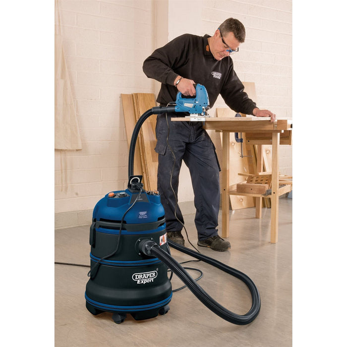 Draper 230V M-Class Wet and Dry Vacuum Cleaner, 35L, 1200W 38015 Draper - Town Tools 