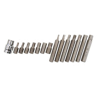 Bluespot Tools Hex Bit Set, 15 Piece