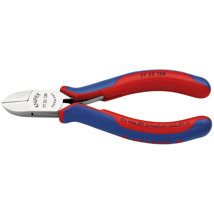 Draper Knipex 77 22 130 Flush Electronics Diagonal Cutters, 130mm 27725 Draper - Town Tools 