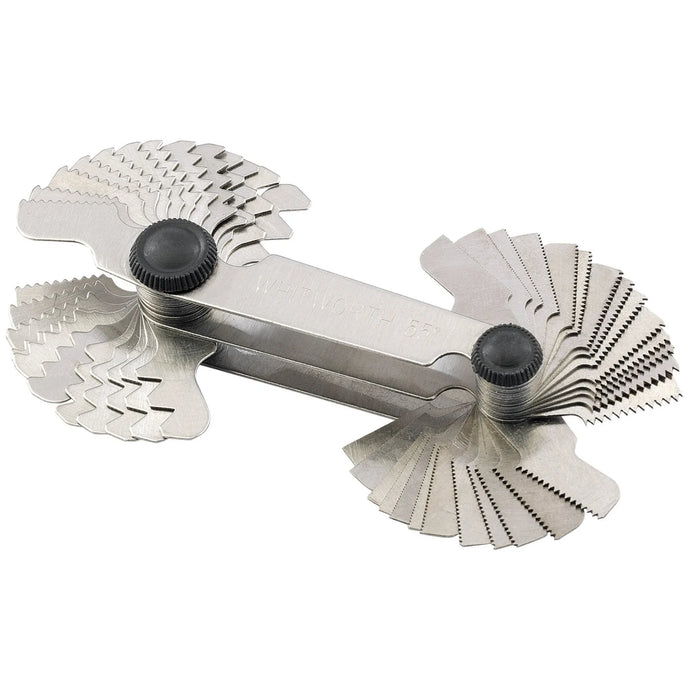 Draper 52 Blade 4-62 BSW Screwpitch Gauge Set, 0.25 - 6mm - 553B