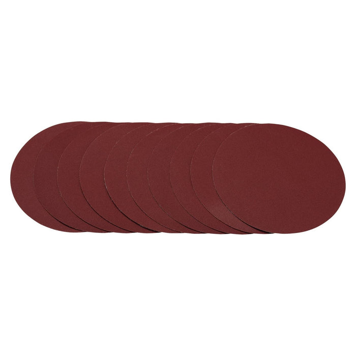 Draper Sanding Discs, 200mm, 240 Grit (Pack of 10) 10349