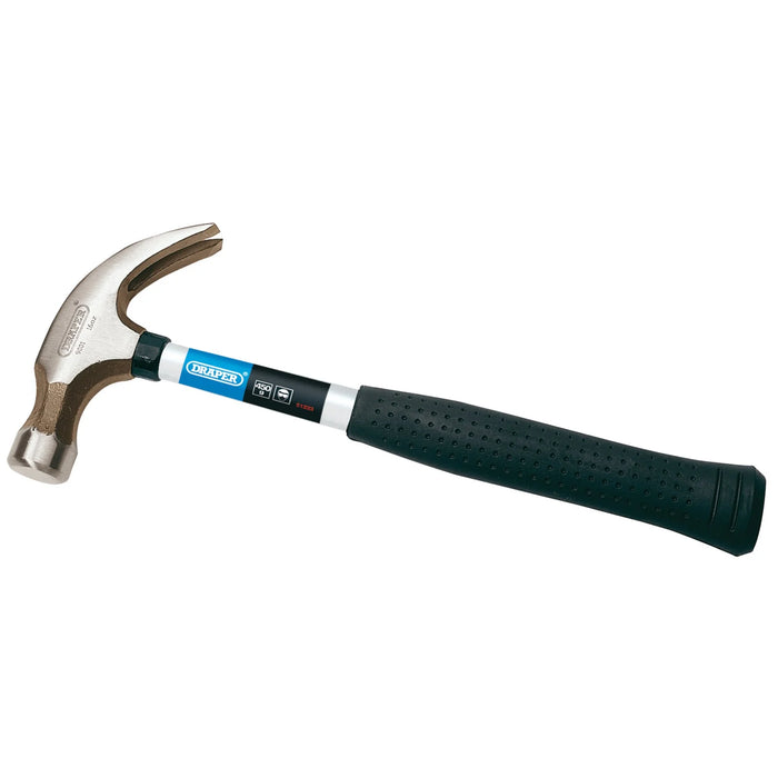 Draper Claw Hammer with Steel Tubular Shaft, 450g/16oz - 9001