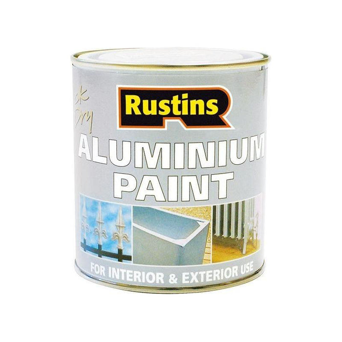 Rustins Aluminium Paint 500ml Rustins - Town Tools