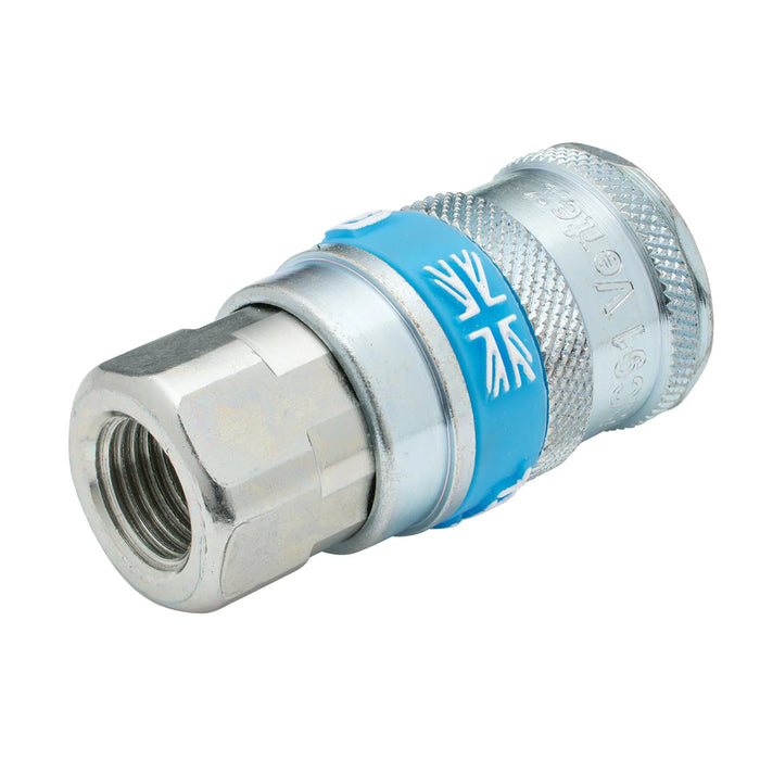 Draper BSP Taper Female Thread Vertex Air Coupling (Sold Loose) 1-1