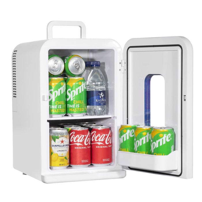 Baridi 15L Mini Fridge Cooler/Warmer 12V/230V - White