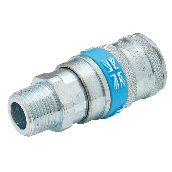 Draper BSP Taper Male Thread Vertex Air Coupling 1-3