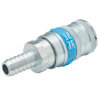 Draper Bore Vertex Air Line Coupling with Tailpiece (Sold Loose) 1-5