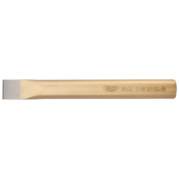 Draper Expert Flat Cold Chisel, 22 x 180mm - 95