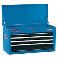 Draper Narrow Tool Chest, 6 Drawer, 24", Blue - TC6B