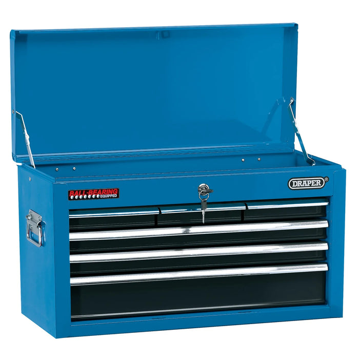 Draper Narrow Tool Chest, 6 Drawer, 24", Blue - TC6B