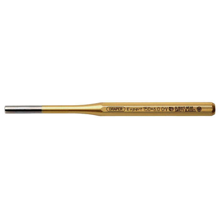 Draper Expert Octagonal Parallel Pin Punch, 6 x 150mm - 119