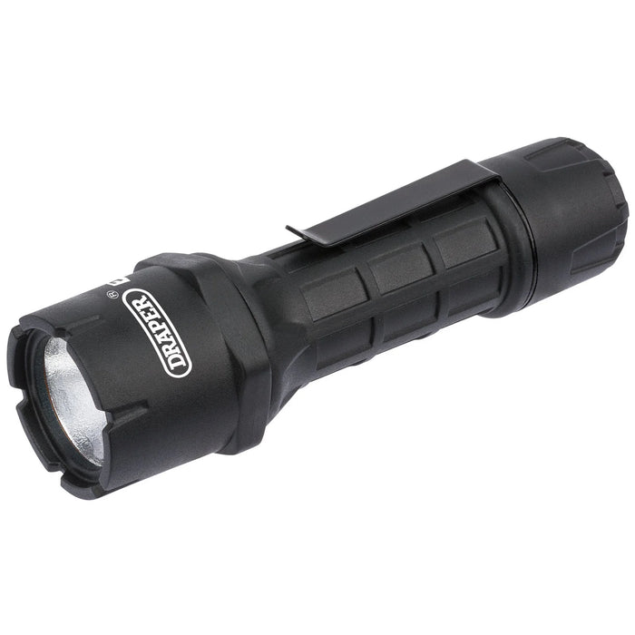 Draper LED Waterproof Torch, 1W, 1 x AA Battery Required - WPHT1