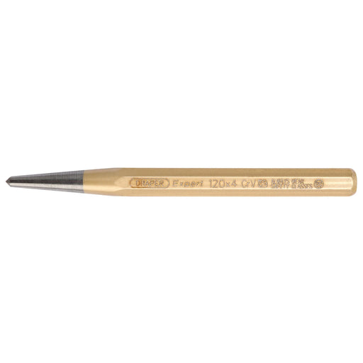 Draper Expert Octagonal Centre Punch, 4 x 120mm - 100HB