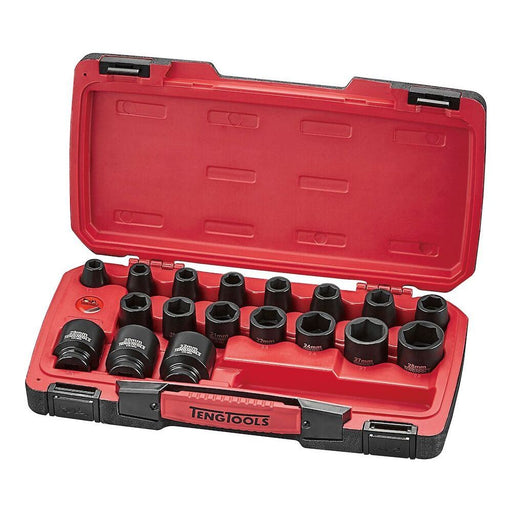 Teng Tools MECCA PRO 1/2" Impact Socket Set DIN 22 Pieces Teng Tools - Town Tools 