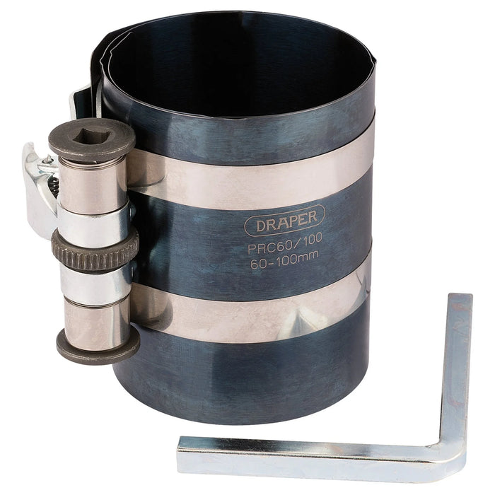Draper Piston Ring Compressor, 60 - 100mm - PRC60/100