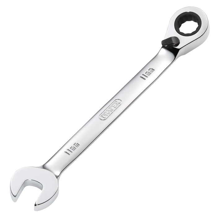 Draper HI-TORQ® Metric Reversible Ratcheting Combination spanner 8-19mm